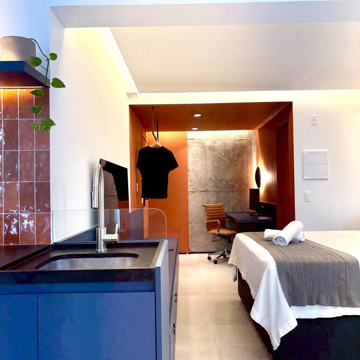 Apartamento Com Estacao De Trabalho E Vista Proximo A Faria Lima E Congonhas São Paulo Eksteriør billede
