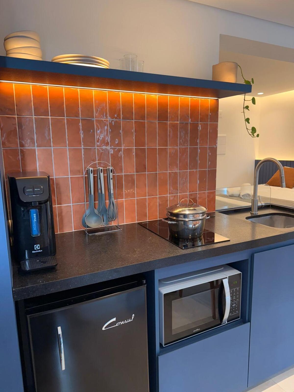 Apartamento Com Estacao De Trabalho E Vista Proximo A Faria Lima E Congonhas São Paulo Eksteriør billede